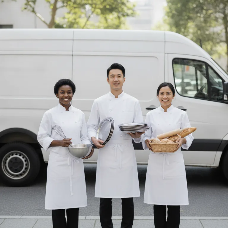 Catering team in Crawley